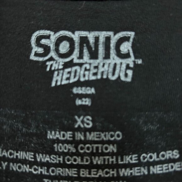 Sonic The Hedgehog 3 Cartoon Promo T-Shirt Extra Small - Picture 4 of 4